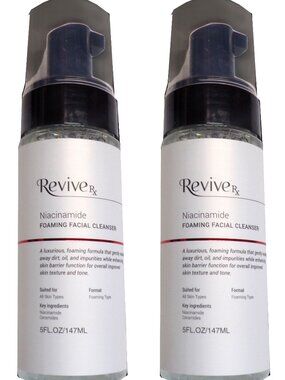 REVIVE RX Niacinamide Foaming Facial Cleanser (Set of 2)